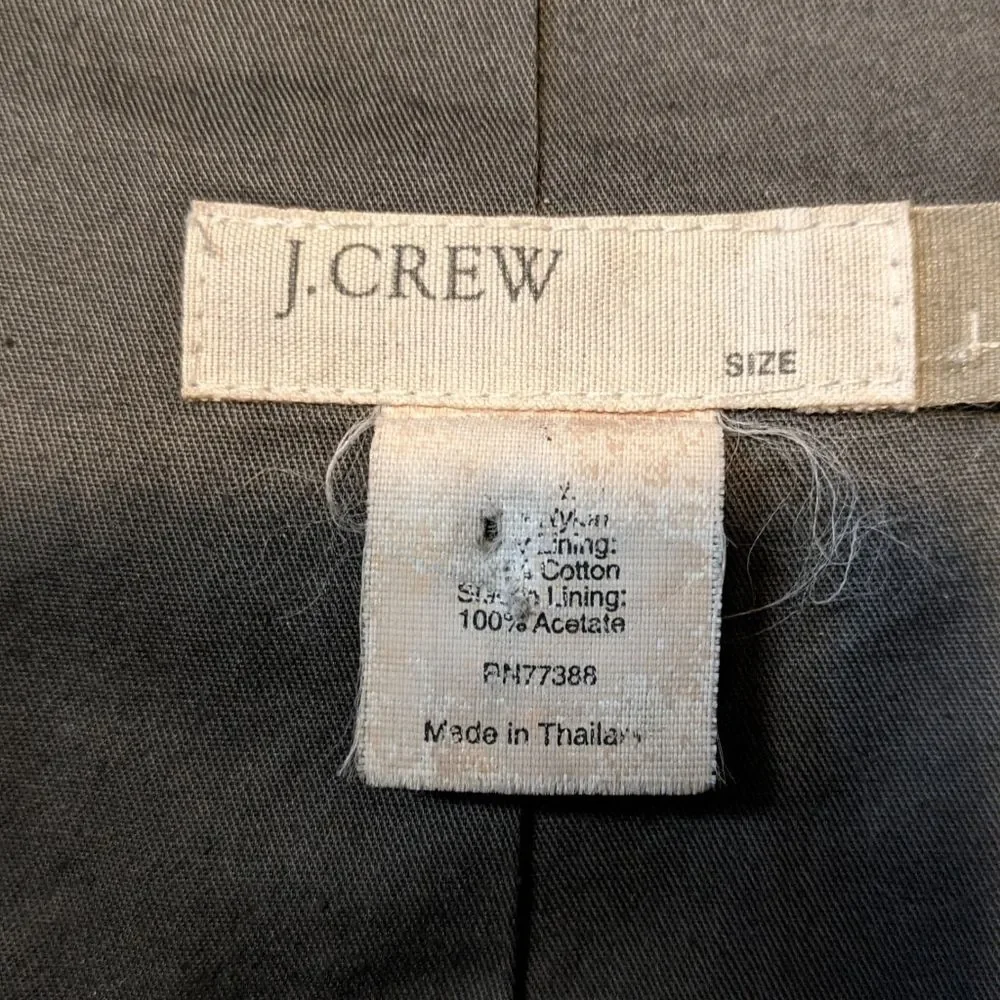 J. Crew Coat peacoat Size large - Picture 6 of 6